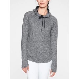 Athleta Uptempo Hoodie- Gray- Large